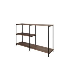 Aparador Artesania Preto Com Imbuia 120 Cm