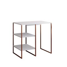 Aparador Adega Bourbon Cobre Com Branco 80 Cm