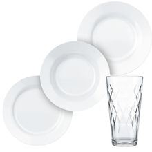 Aparelho de Jantar Duralex Opaline – 16 Peças