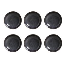 Conjunto de Pratos Fundos Porto Brasil Bio Titanium com 6 Peças - Azul