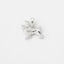 Pingente Bali Cachorro Com Zircônia