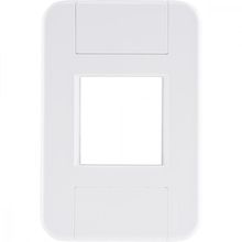 Placa 2 Postos Juntos 4x2 Tramontina Tablet Branca