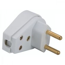 Plugue Angular 2P 250 V 20 A Tramontina Branco