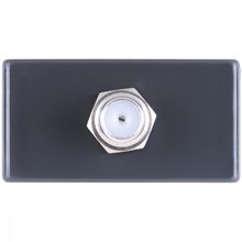 Modulo para Tomada TV SAT Coaxial Direta Tramontina Grafite