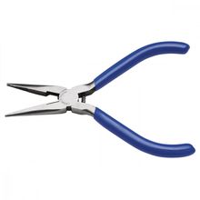 Alicate Meia Cana 5&quot; Tramontina Basic em Aço Especial com Empunhadura em PVC Azul