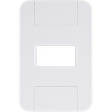 Placa 1 Posto Horizontal 4x2 Tramontina Tablet Branca