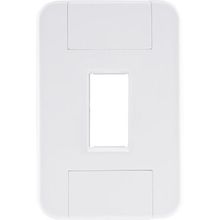 Placa 1 Posto Vertical 4x2 Tramontina Tablet Branca