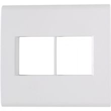 Placa 4 Postos 4x4 Tramontina Liz Branca