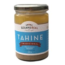 Tahine   Pasta de Gergelim Vegano Sésamo Real  320g