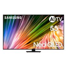 Smart TV 55” 4K Samsung Neo QLED 55QN85D Processador com AI, AI Energy Mode, Dolby Atmos, Alexa built in, Wi-Fi, Bluetooth, USB e HDMI
