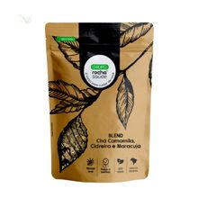 Blend - Chá Camomila, Cidreira e Maracujá - 100% Natural - Alta Qualidade 50g