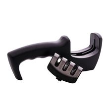 Afiador de Facas Lyor em Aço Inox - Preto