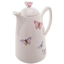 Garrafa Térmica Wolff Borboletas Branca - 900 ml