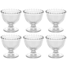 Conjunto Porta-Ovos Wolff Gourmet Pearl Transparente - 6 Peças