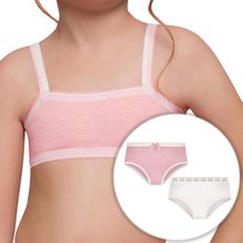 Kit Selene 1 Top + 2 Calcinhas Infantil