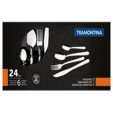 Faqueiro Inox 24 Peças Búzios Tramontina