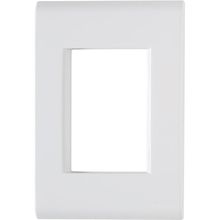 Placa 3 Postos Juntos 4x2 Tramontina Liz Branca