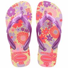 Sandália Havaianas Kids Flores Buttercream 25/26