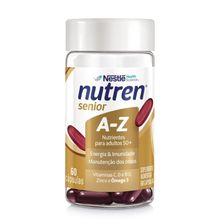 Suplemento Alimentar Nutren Senior A-Z Energia e Imunidade 60 Cápsulas