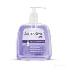 Sabonete Líquido Facial Dermotivin Soft Pele Seca ou Sensibilizada 300ml