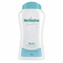 Talco Desodorante Perfumado Hebreíssimo Sensitive 100g