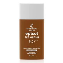 Protetor Solar Episol FPS 60 Sec Acqua Médio Escuro 40ml