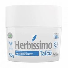 Desodorante Em Creme Antitranspirante Herbíssimo Talco 55g