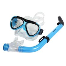 Kit De Mergulho Infantil Poker Tinos - Azul celeste