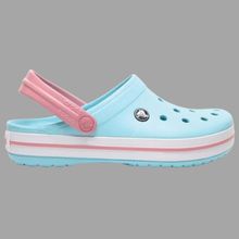 Sandalia Crocs Crocband Clog K Ice Blue/White
