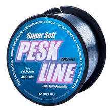 Linha Monofilamento Maruri Pesk Line 0,50 Cinza 300M