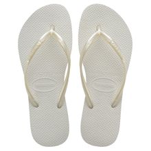 Sandálias Havaianas Slim Branco tamanho 33/34