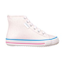 Tênis Diversão Mini Melissa Branco/rosa Menina