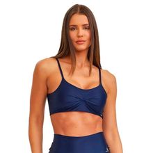 Top Caju Brasil Atletika Franzido Classic Azul Marinho G
