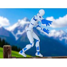 Bonec 100% Articulado Dummy 13 Figura de Ação Brinquedo Manequim Presente Infantil 20cm MONTADO