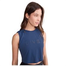 Regata Cropped Live Comfort Feminina