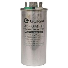 Capacitor CBB65 Gallant 35+6MF +-5% 440 VAC GCP35D06A-IX440