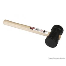 Martelo Borracha Preto 60Mm C/C