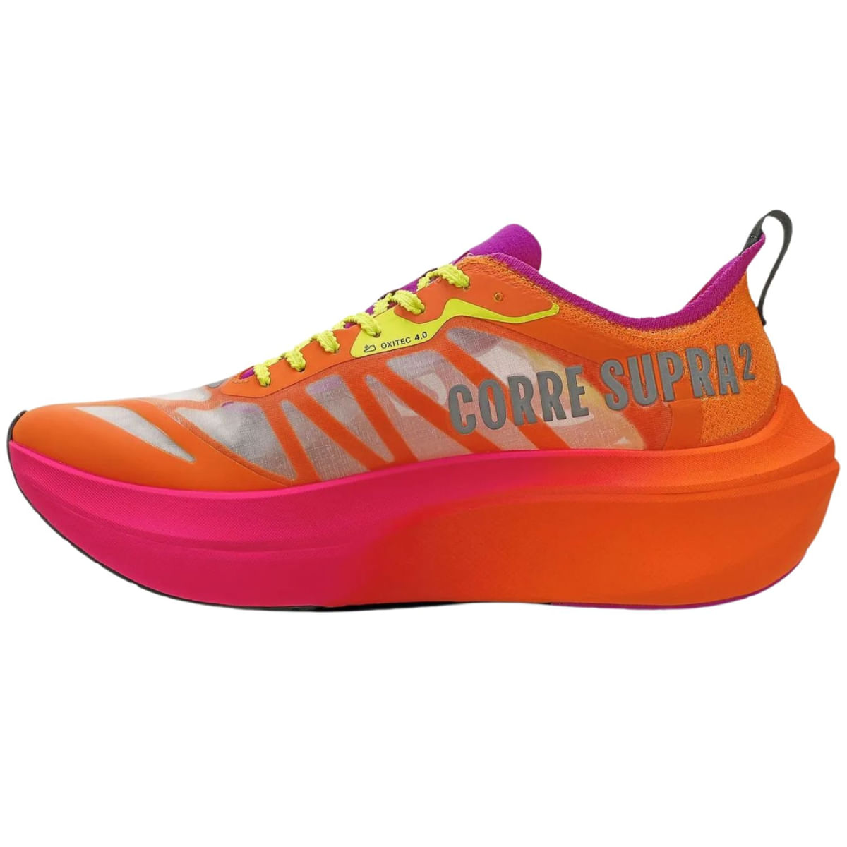 Tênis Masculino Olympikus Corre Supra 2 Performance Laranja
