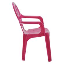 Cadeira Infantil Tramontina Catty Estampada em Polipropileno Rosa