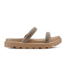 Sandália Papete Vizzano Tira Pronta Strass Feminina