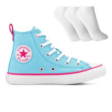 Tênis Converse Chuck Taylor All Star Alt Terrain Juvenil + 3 Pares de Meias