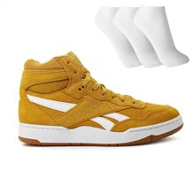 Tênis Reebok BB 4000 II Mid Masculino + 3 Pares de Meias