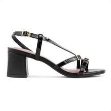 Sandália Beira Rio Salto Bloco Feminina