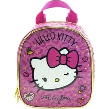 Lancheira Escolar Infantil Hello Kitty Glam 8824 Rosa