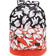 Mochila Escolar Mickey Mouse 9781 Menino 2 Compartimentos