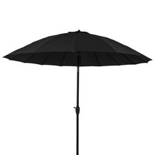Ombrellone Chino Articulado Fibra De Vidro 2,5 metros Preto