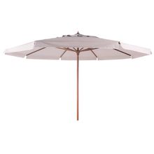 Ombrellone Central Positano em Madeira 4 metros Bege Bel