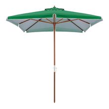 Ombrellone Quadrado Sardenha 2,05M Bagum Madeira Verde