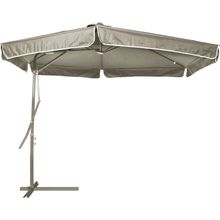 Ombrellone Suspenso Regulável Alavanca Bege 3,00 metros