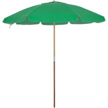 Guarda Sol 2,20m em Bagum Guararapi Verde Bandeira Bel